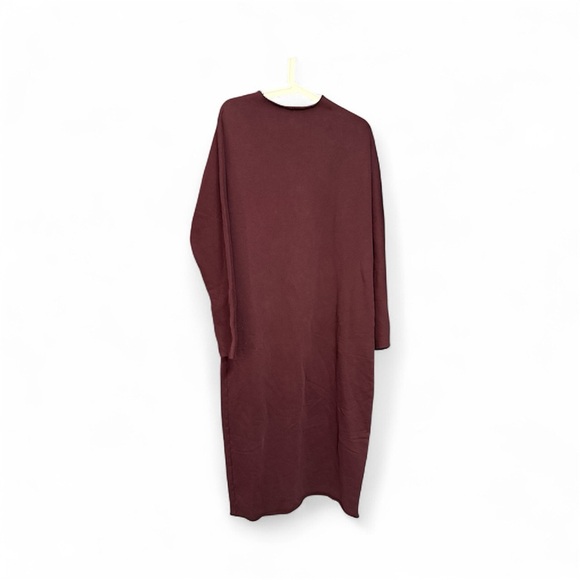 Frank & Eileen Isabelle Funnel Neck Dress in Purple size L - Picture 6 of 7